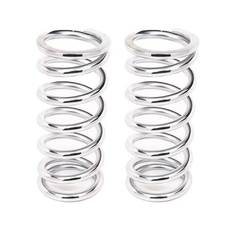 NEXT GEN INTERNATIONAL Coil-Over-Spring, 350 lbs. per in. Rate, 8 in. Length - Chrome, Pair 8-350CH2